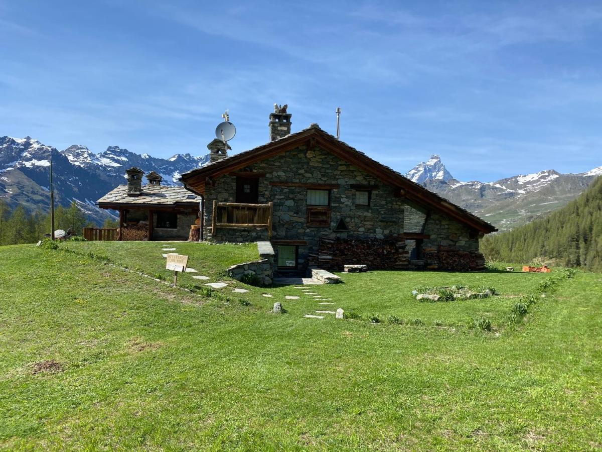 Chalet Gorret Cheneil Valtournenche Esterno foto